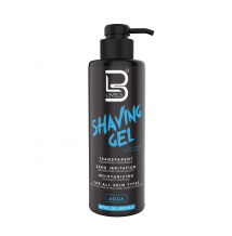 L3VEL3 Shaving Gel Aqua transparentný gél na holenie 500 ml