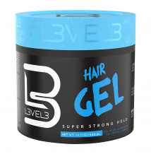 L3VEL3 Hair Gel Super Strong Hold 500 ml