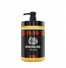 Shave Factory Golden gél na holenie 1250 ml